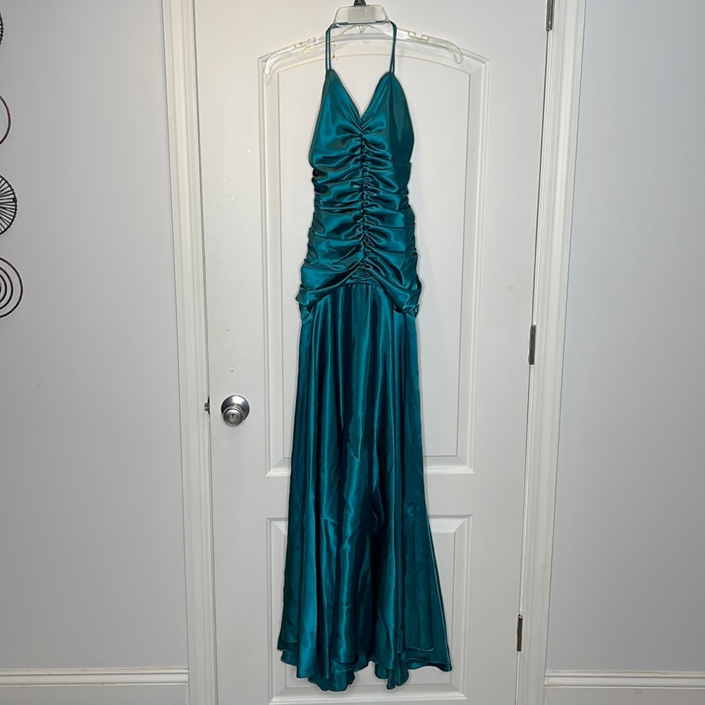 Jessica McClintock cocktail dress size 4 green